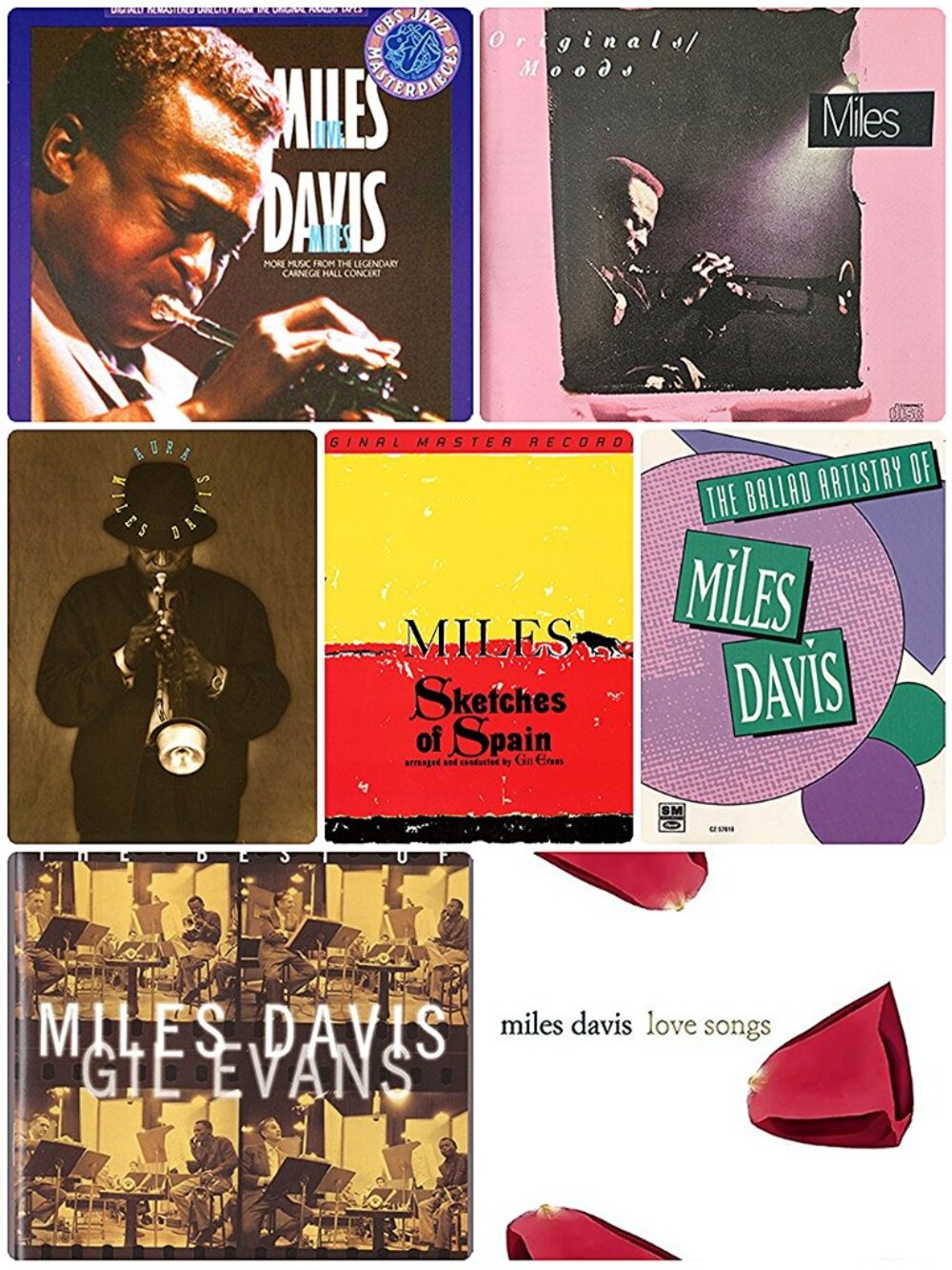 MILES DAVIS 7 CD Bundle